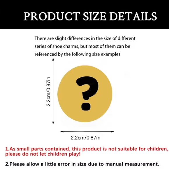 5/$5 Hello Kitty X Edward Scissorhands Croc Shoe Charm Jibbitz - Picture 3 of 3